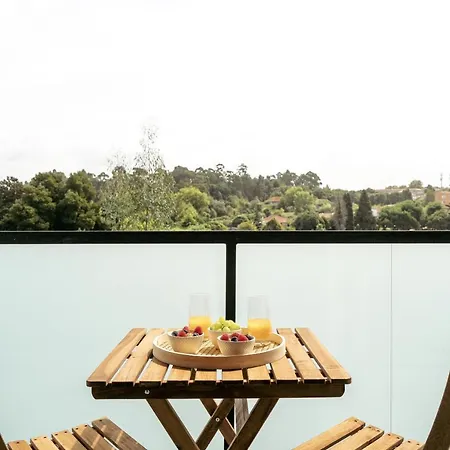 Premium With Balcony, Pool & Garage By Hostwise Апартаменты Вила-Нова-ди-Гая