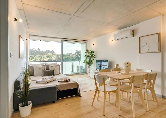 Apartamento Premium With Balcony, Pool & Garage By Hostwise *