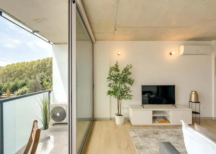 Premium With Balcony, Pool & Garage By Hostwise Vila Nova de Gaia