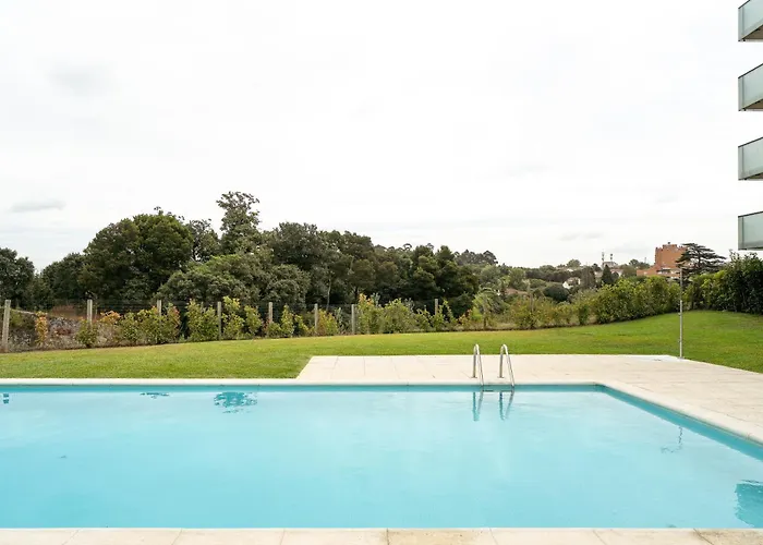 Appartamento Premium With Balcony, Pool & Garage By Hostwise Vila Nova de Gaia